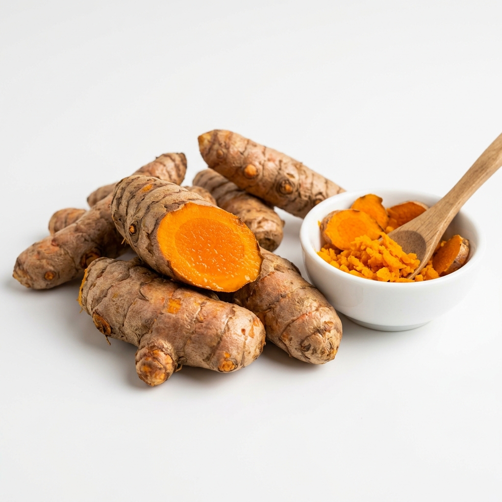 Fresh Organic Raw Turmeric Roots